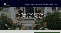 Desktop Screenshot of jandrfinelandscaping.com